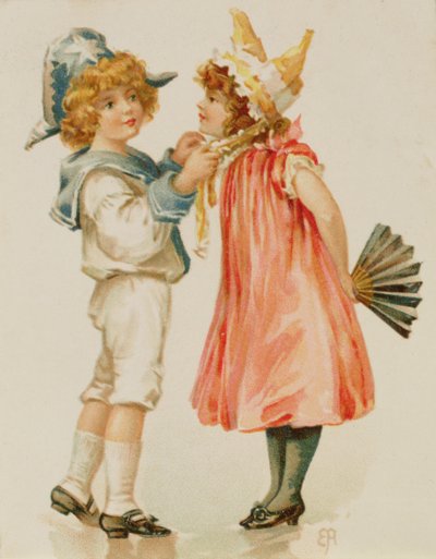 Temps de fête, carte postale de Noël - English School